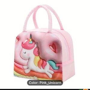 1 - 3D Lunch Bag - Portable, Insulated, Retains Freshness for School or Picnics